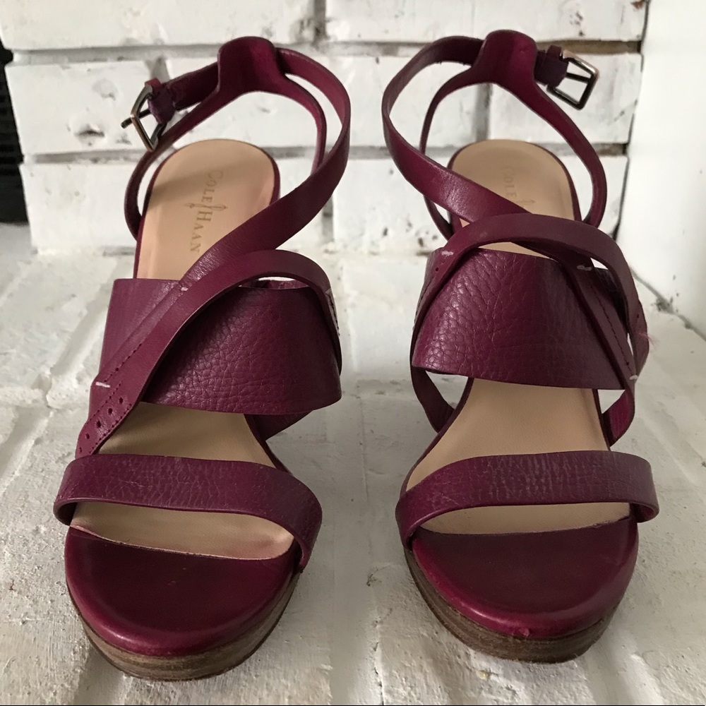 Red Sandal Wedges, Nike Air Sole